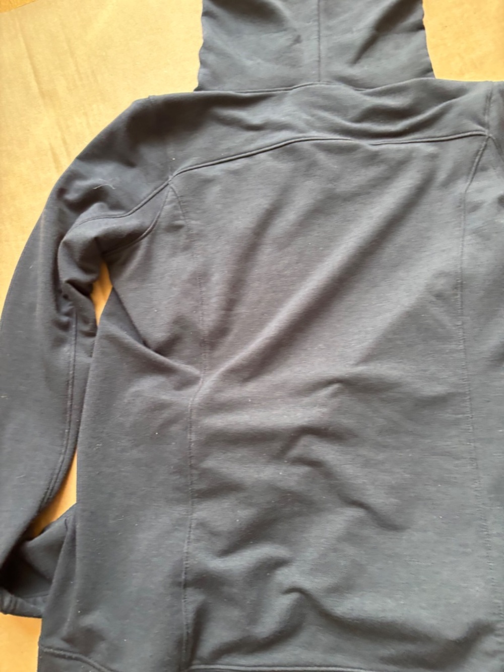 Under Armour Women's Funnel Neck Fleece Hoodie - Black - Size Medium - Picture 6 of 7